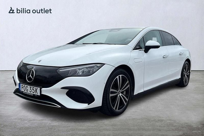 Vit Begagnad 2022 Mercedes EQE350 Avantgarde Sedan | 409 900 kr (Bra pris) - Bild 1/3