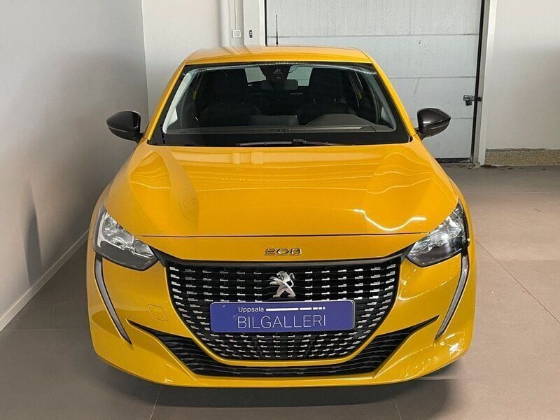 Gul Begagnad 2022 Peugeot 208 Active Halvkombi | 144 900 kr (Marknadspris) - Bild 1/4