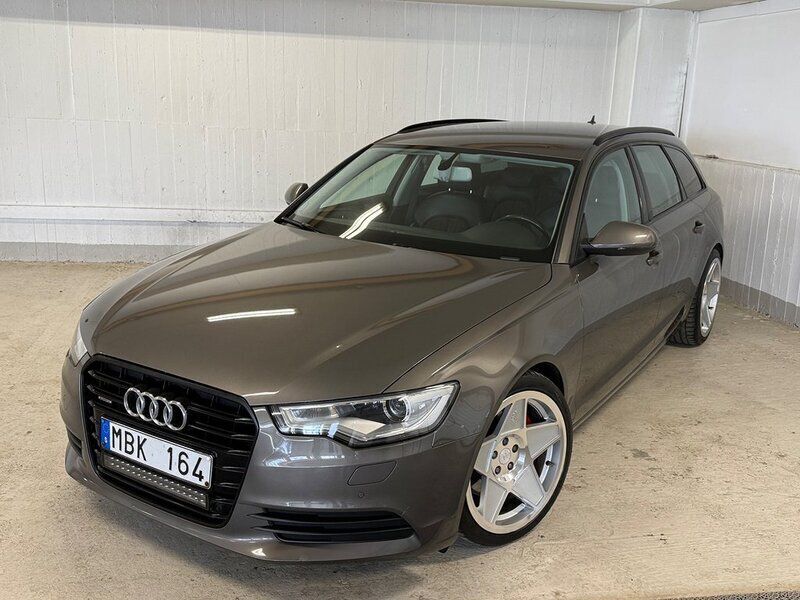 Grå Begagnad 2011 Audi A6 Sport Kombi | 159 900 kr (Marknadspris) - Bild 1/4