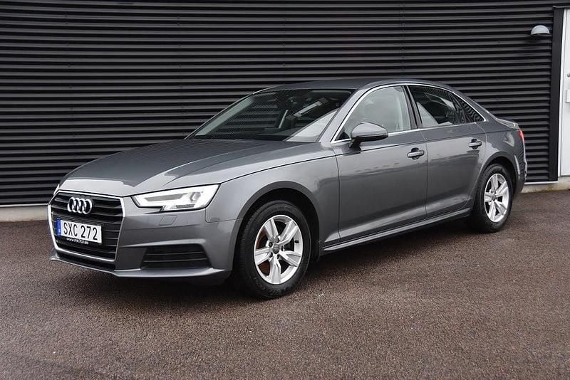Grå Begagnad 2016 Audi A4 Proline Sedan | 159 900 kr (Marknadspris) - Bild 1/4
