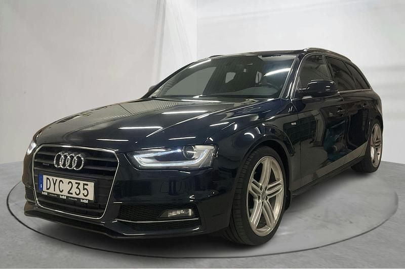 Blå Begagnad 2014 Audi A4 S-Line Sedan | 134 800 kr (Marknadspris) - Bild 1/4