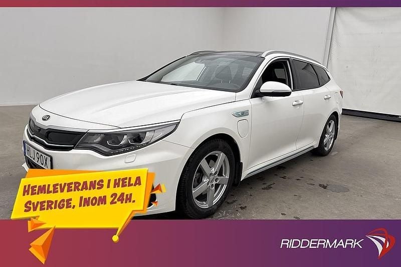 Vit Begagnad 2019 Kia Optima Advance Kombi | 224 800 kr - Bild 1/3