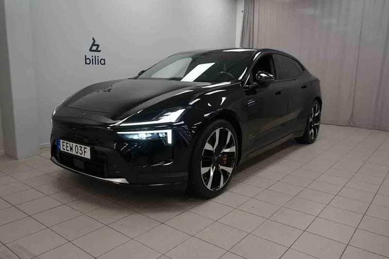 Svart Begagnad 2025 Polestar 4 Long Range Dual motor SUV | 719 900 kr (Lite dyr) - Bild 1/1