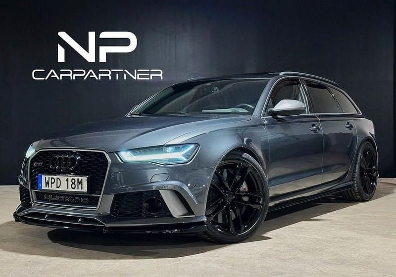 Grå Begagnad 2016 Audi RS6 Performance Kombi | 559 000 kr (Marknadspris) - Bild 1/4