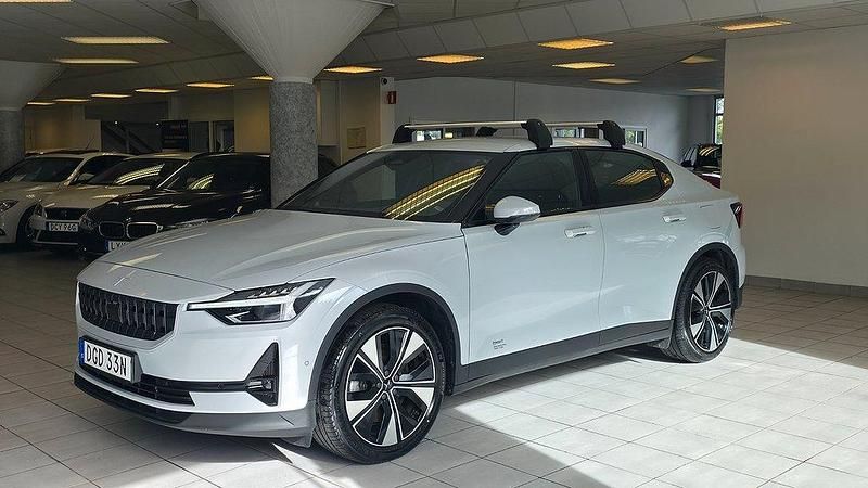 Silver Begagnad 2023 Polestar 2 Pilot Sedan | 359 900 kr (Marknadspris) - Bild 1/4