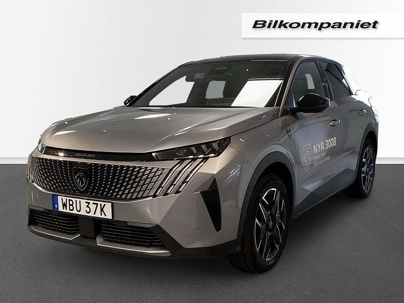Grå Begagnad 2024 Peugeot 3008 GT SUV | 359 500 kr - Bild 1/4