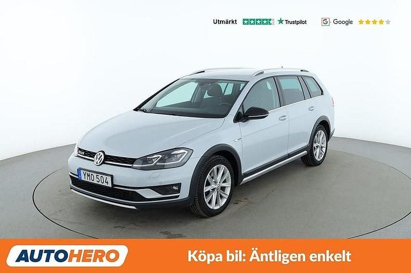 Silver Begagnad 2017 VW Golf Alltrack Kombi | 159 000 kr (Marknadspris) - Bild 1/4