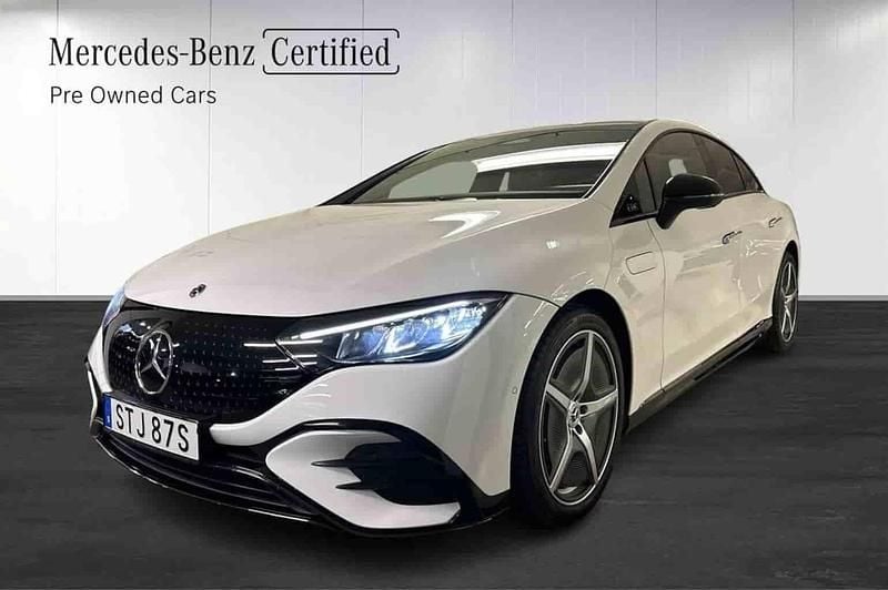 Vit Begagnad 2024 Mercedes EQE350 Sedan | 649 900 kr (Superpris) - Bild 1/1
