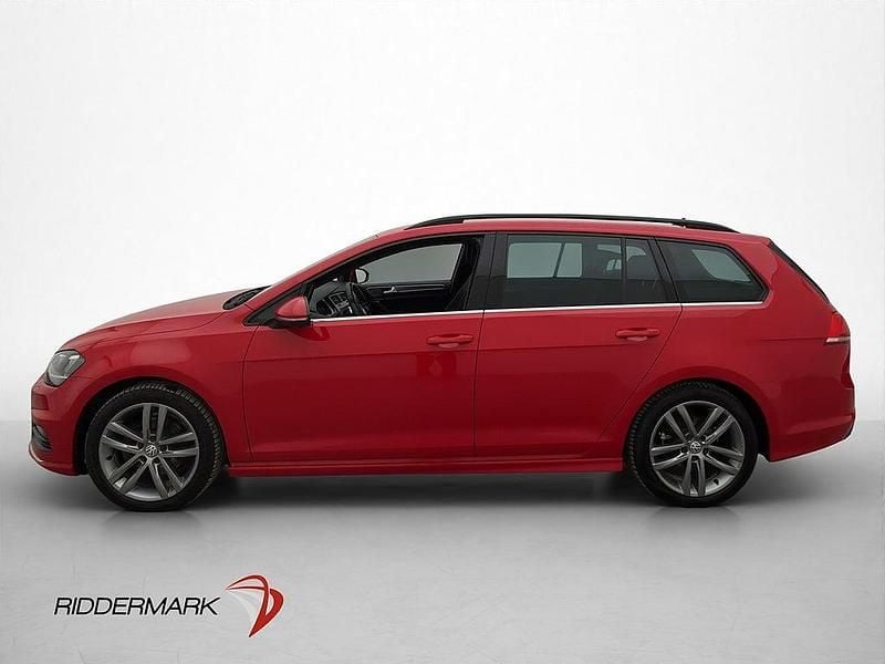 Begagnad VW Golf VII R-line 150 HK (110 kW) 2015 Röd Kombi