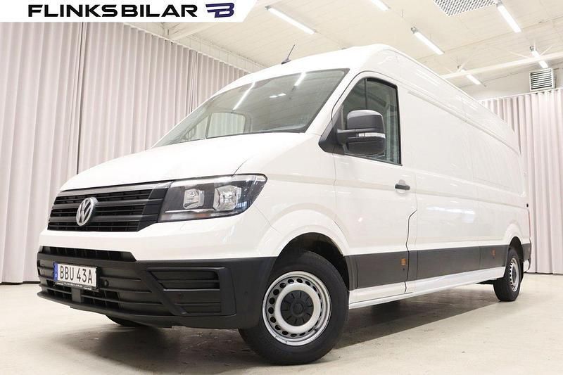 Vit Begagnad 2019 VW Crafter Van | 339 900 kr (Marknadspris) - Bild 1/4