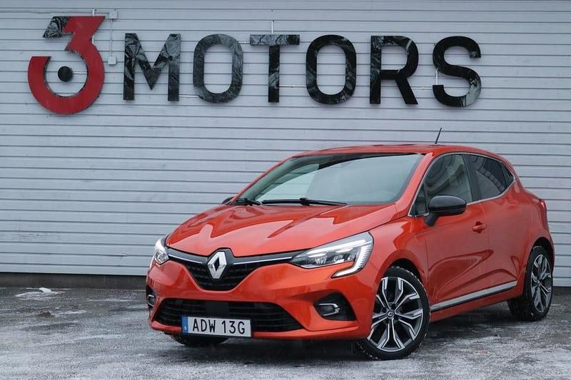Orange Begagnad 2019 Renault Clio V Halvkombi | 157 900 kr (Marknadspris) - Bild 1/4
