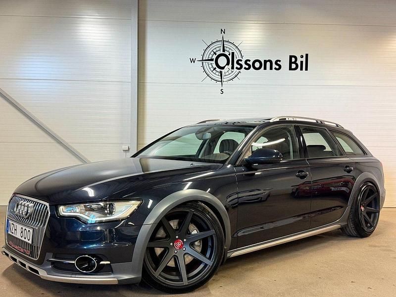 Blå Begagnad 2013 Audi A6 Allroad Kombi | 269 900 kr - Bild 1/4