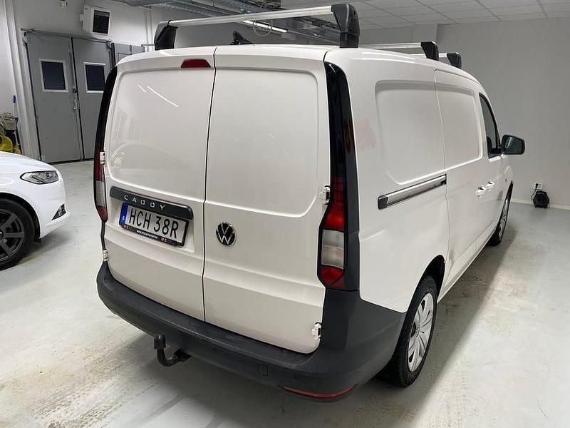 Begagnad VW Caddy Maxi 122 HK (89 kW) 2022 Vit Minibuss