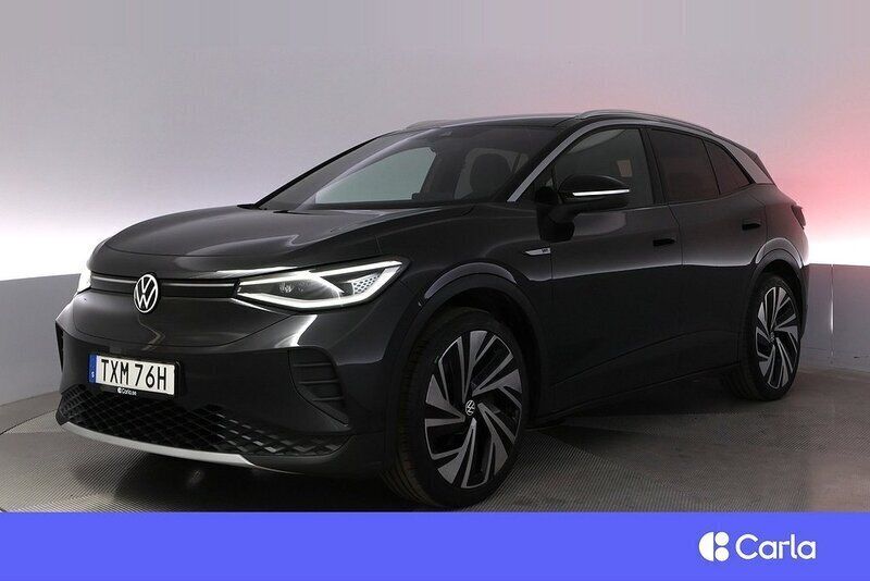 Mörkgrå Begagnad 2021 VW ID.4 SUV | 291 900 kr (Marknadspris) - Bild 1/3