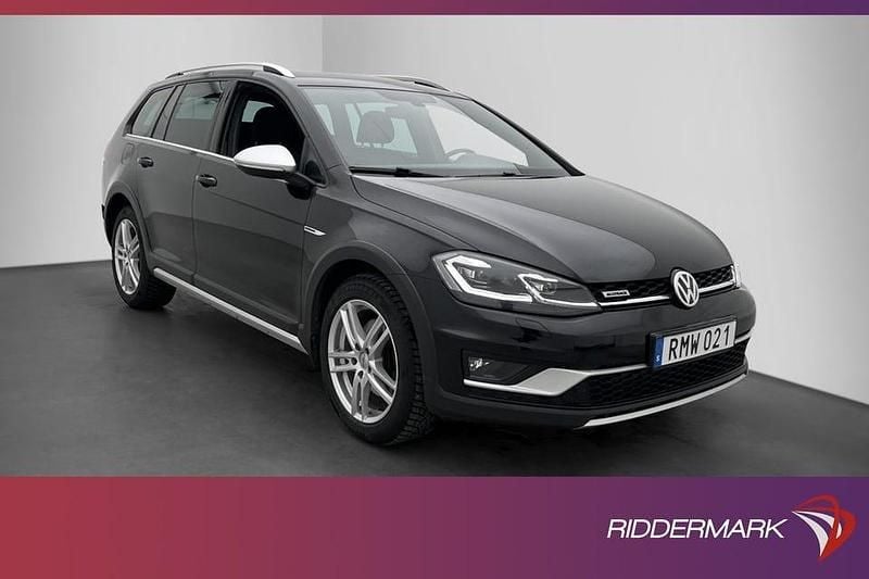 Svart Begagnad 2018 VW Golf Alltrack Kombi | 218 900 kr (Marknadspris) - Bild 1/3