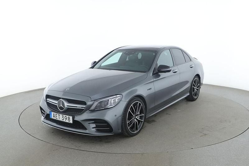 Grå Begagnad 2018 Mercedes C43 AMG AMG Sedan | 459 000 kr (Lite dyr) - Bild 1/3
