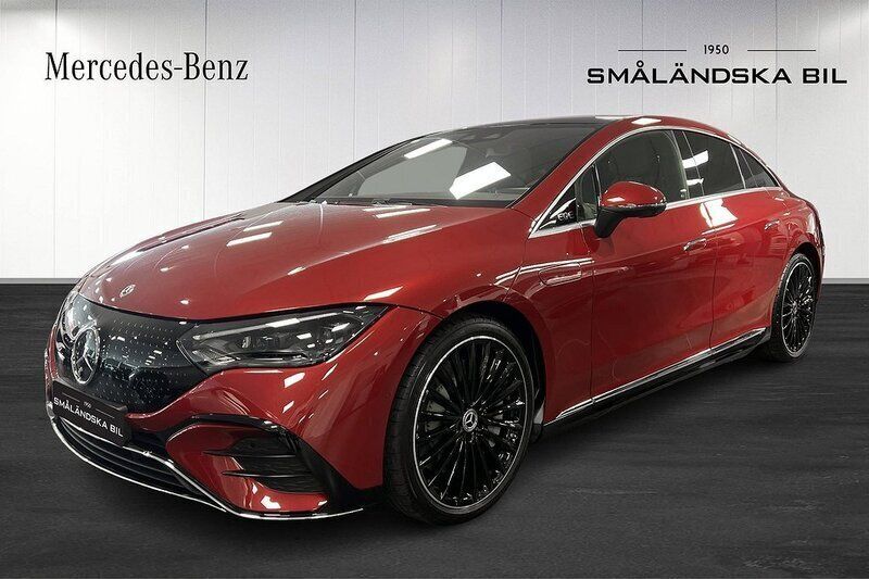 Röd Ny 2025 Mercedes EQE350 Edition Sedan | 896 350 kr (Dyr) - Bild 1/4