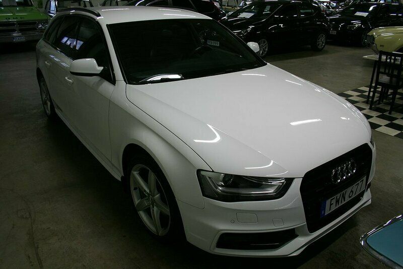 Begagnad Audi A4 Sport 191 HK (140 kW) 2015 Vit Kombi