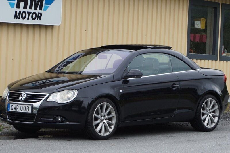 Svart Begagnad 2008 VW Eos Cab | 48 000 kr (Bra pris) - Bild 1/4