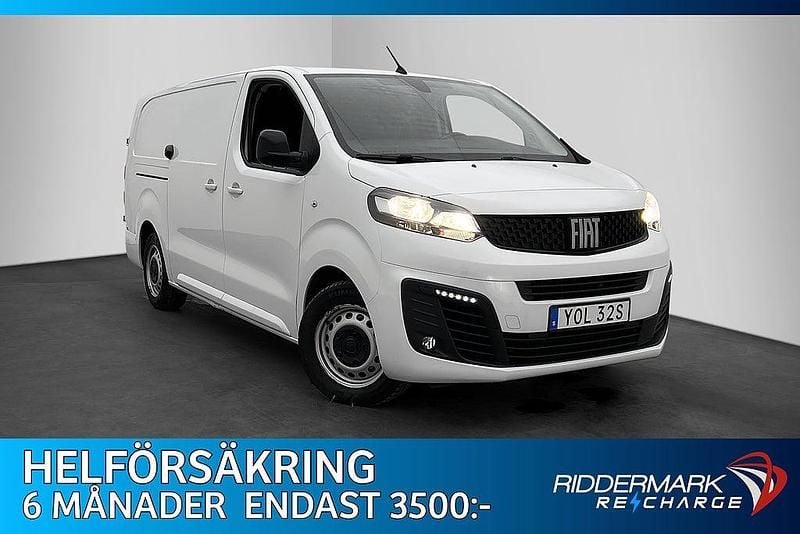 Vit Begagnad 2022 Fiat e-Scudo Minibuss | 279 800 kr - Bild 1/3