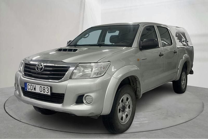 Silver Begagnad 2012 Toyota HiLux Pickup | 100 000 kr (Superpris) - Bild 1/3