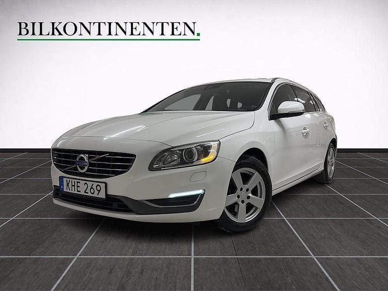 Vit Begagnad 2014 Volvo V60 Business Edition Kombi | 104 800 kr (Marknadspris) - Bild 1/4