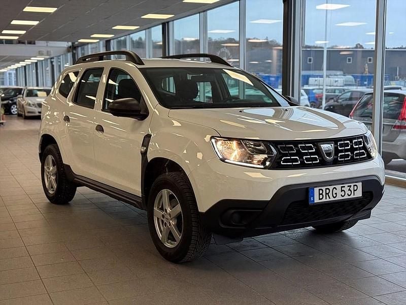Vit Begagnad 2021 Dacia Duster | 109 900 kr (Bra pris) - Bild 1/3
