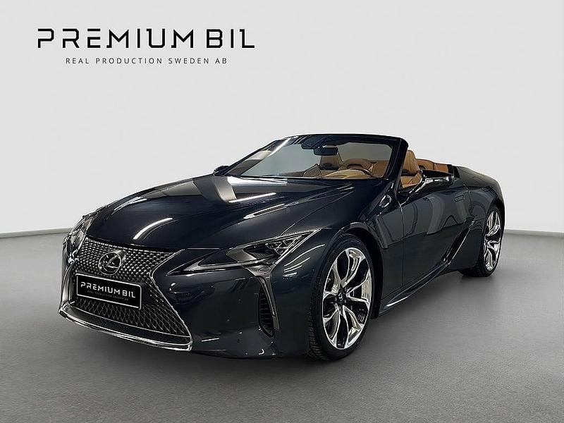 Begagnad Lexus LC 500 Luxury Line 464 HK (341 kW) 2021 Grå Cab