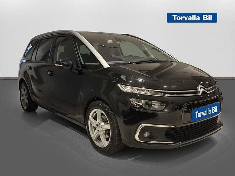Begagnad Citroën C4 SpaceTourer Shine 131 HK (96 kW) 2021 Svart Minibuss