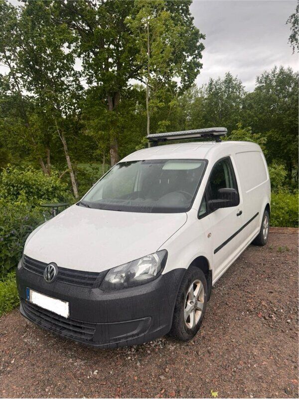 Vit Begagnad 2014 VW Caddy Maxi Minibuss | 47 500 kr - Bild 1/4