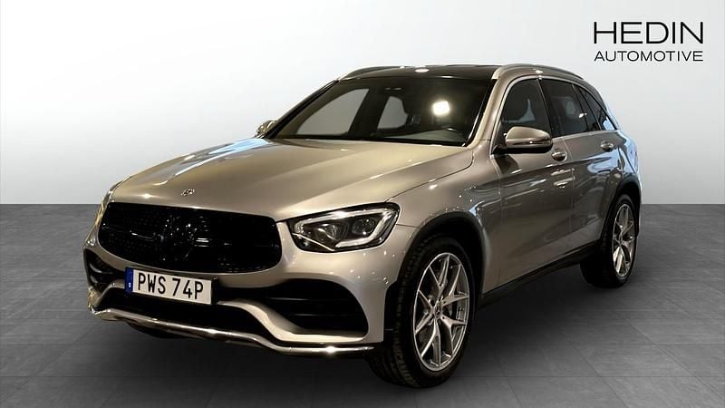 Silver Begagnad 2019 Mercedes GLC220 AMG SUV | 339 900 kr (Lite dyr) - Bild 1/4