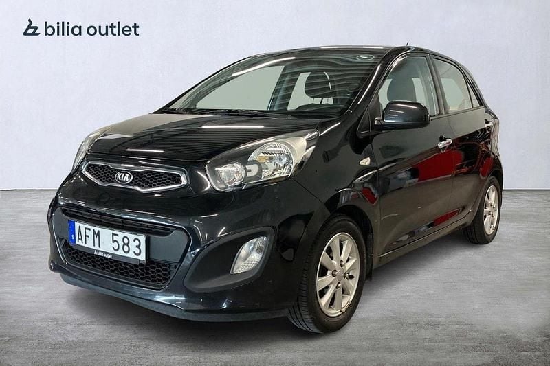 Svart Begagnad 2012 Kia Picanto Halvkombi | 35 000 kr (Superpris) - Bild 1/4