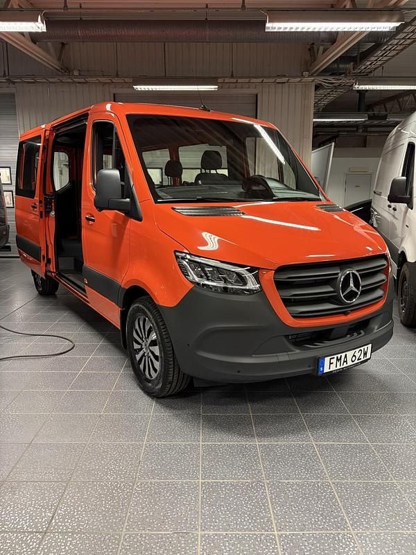 Ny Mercedes Sprinter 150 HK (110 kW) 2025 Orange Van