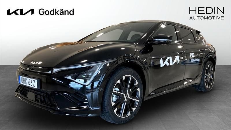 Svart (black) Begagnad 2025 Kia EV6 GT-Line SUV | 599 500 kr (Dyr) - Bild 1/4