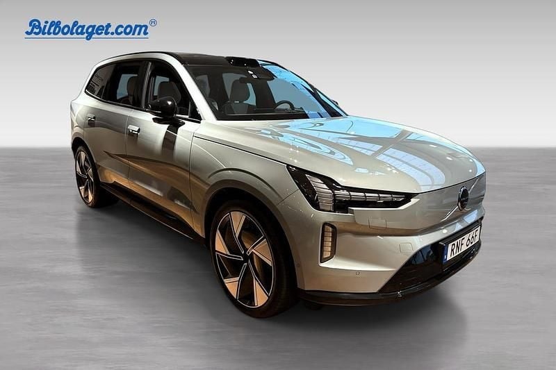 Grå Ny 2025 Volvo EX90 Performance SUV | 1 079 000 kr (Marknadspris) - Bild 1/4
