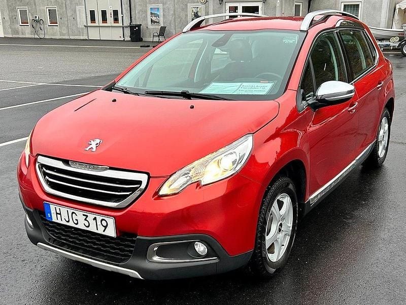 Orange Begagnad 2015 Peugeot 2008 SUV | 77 000 kr (Dyr) - Bild 1/4