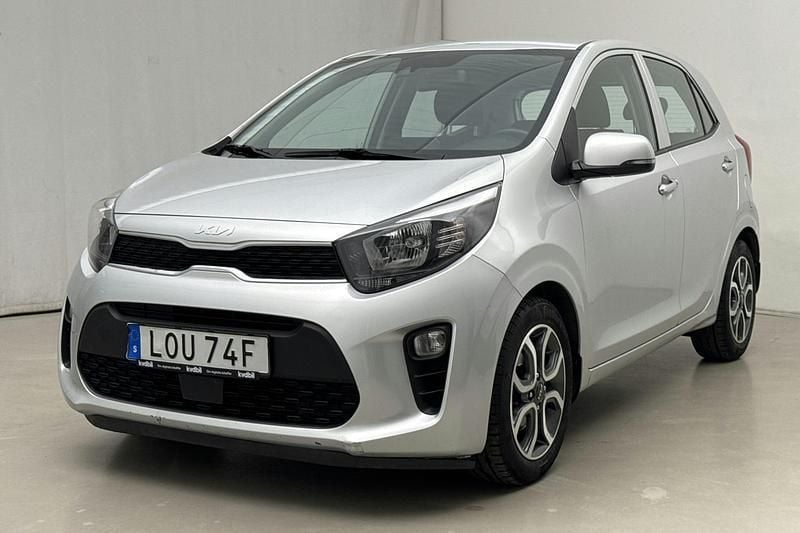 Grå Begagnad 2023 Kia Picanto Halvkombi | 80 000 kr - Bild 1/4