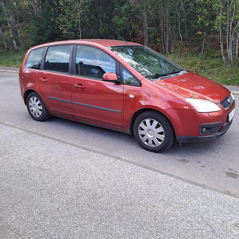 Rödmetallic Begagnad 2006 Ford C-MAX Minibuss | 20 000 kr (Marknadspris) - Bild 1/4