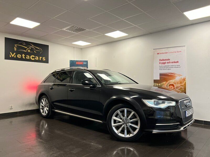 Svart Begagnad 2014 Audi A6 Allroad Kombi | 129 900 kr (Marknadspris) - Bild 1/4