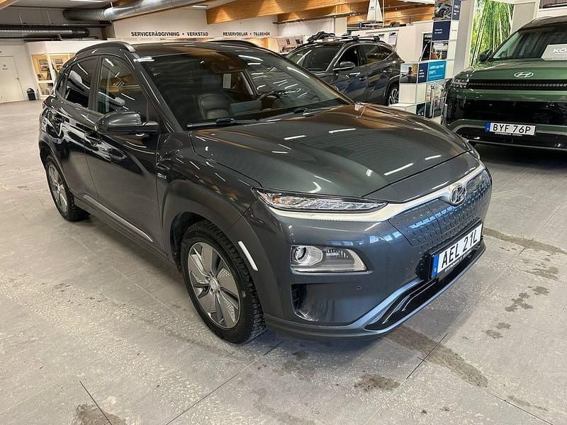 Begagnad Hyundai Kona Premium 150 kW (204 HK) 2020 Grå SUV