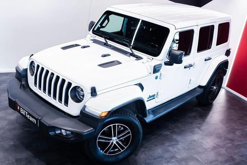 Begagnad Jeep Wrangler Unlimited 379 HK (278 kW) 2021 Vit SUV