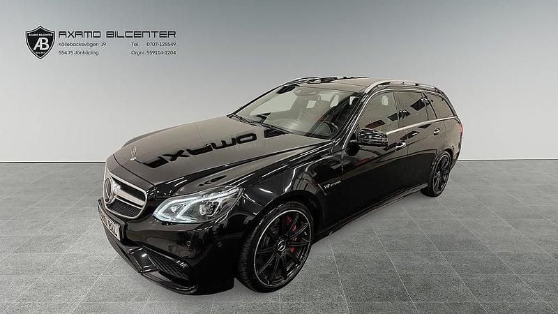 Begagnad Mercedes E63 AMG Exclusive 585 HK (430 kW) 2013 Svart Kombi