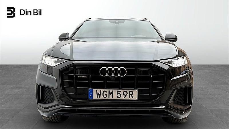 Begagnad Audi Q8 S-Line 286 HK (210 kW) 2020 Grå SUV