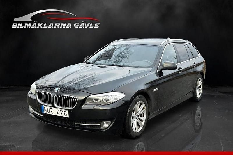 Svart Begagnad 2012 BMW 520 Kombi | 79 999 kr (Bra pris) - Bild 1/4