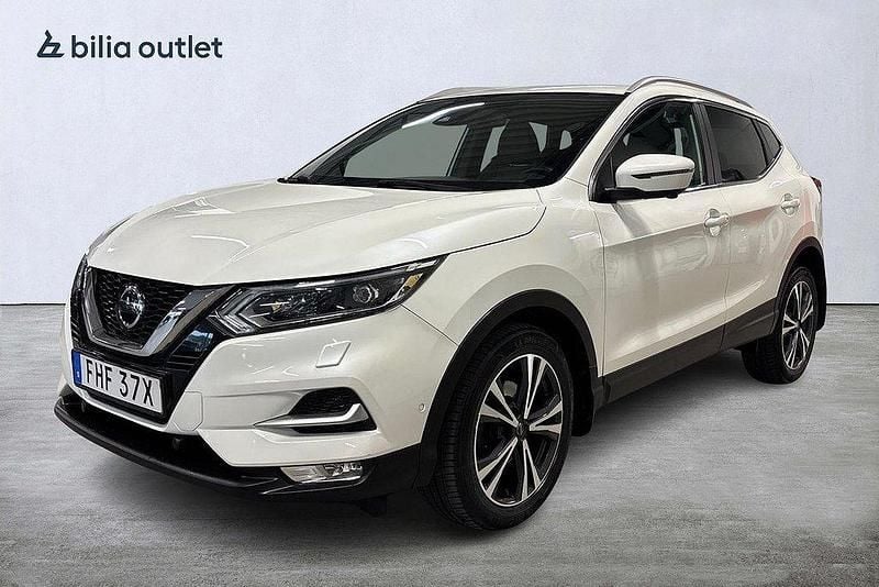 Vit Begagnad 2019 Nissan Qashqai 360º SUV | 189 000 kr (Marknadspris) - Bild 1/4