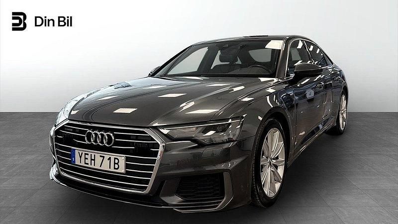 Grå Begagnad 2019 Audi A6 S-Line Sedan | 339 900 kr (Bra pris) - Bild 1/4