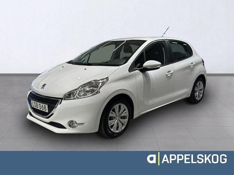 Vit Begagnad 2014 Peugeot 208 Active Halvkombi | 87 900 kr (Dyr) - Bild 1/4