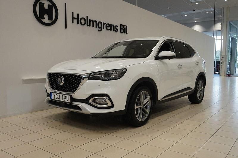 Vit Begagnad 2021 MG EHS Luxury SUV | 189 900 kr (Marknadspris) - Bild 1/4