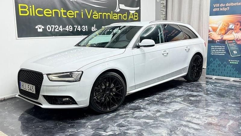 Begagnad Audi A4 150 HK (110 kW) 2013 Vit Kombi