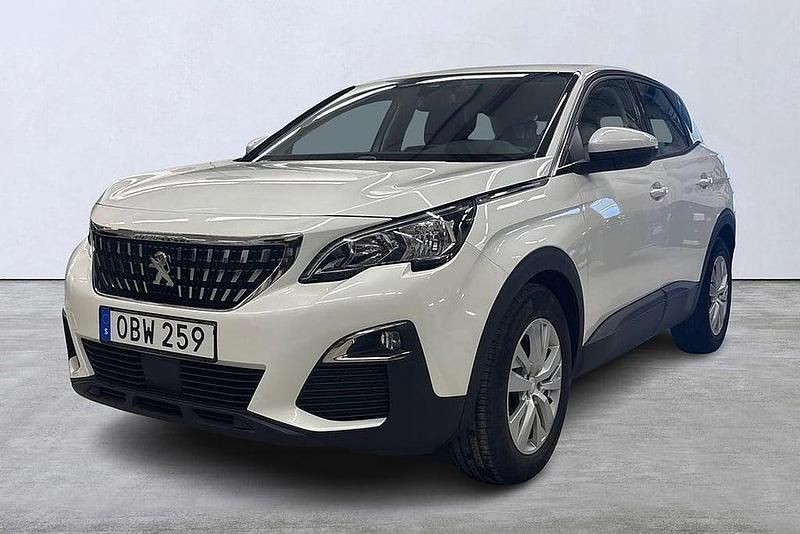 Vit Begagnad 2019 Peugeot 3008 SUV | 199 900 kr (Marknadspris) - Bild 1/4